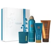 Kūno priežiūros priemonių rinkinys Rituals: The Ritual of Hammam (dušo putos 200 ml + juodasis muilas 150 ml + kūno kremas 100 ml + kvapioji žvakė 140 g)