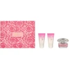 Kvepalų rinkinys moterims Versace Bright Crystal (EDT, 50 ml + kūno losjonas, 50 ml + dušo želė, 50 ml)