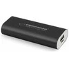 Power Bank Esperanza Hadron EMP105K (4400mAh; microUSB, USB 2.0; spalva juoda)