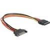 GEMBIRD CC-SATAMF-01 SATA maitinimo prailginimo kabelis 15 kontaktų M/F 30 cm