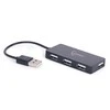 GEMBIRD USB 2.0 4 prievadų šakotuvas juodas