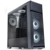 Korpusas Zalman N5 OF ATX, Baltas LED x3