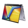 Nešiojamas kompiuteris ASUS Vivobook S 14 Flip TP3402 - 14" 1920x1200 Lietimui jautrus IPS ekranas / Intel i5-13500H iki 4.7GHz (4 branduoliai) / 8GB DDR4 / 512GB SSD M.2 NVMe PCIe 3.0 / Intel UHD Graphics / WIFI 6E + Bluetooth 5.3 / HDMI 2.1 TMDS / USB Type-C with power-display delivery / Vartomas 360 laipsnių / Šviečianti klaviatūra / Metalizuotas / Harman Kardon / Svoris 1.50 kg / Windows 11 + DOVANA Canyon Išmanusis laikrodis (Pažeista pakuotė)