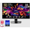 Žaidimų Monitorius MSI MPG 321URX QD-OLED - OLED 32" 4K UHD 3840 x 2160 / OLED / 240Hz / 0.03ms / HDMI 2.0 / DP / USB Type - C / RENEW (Atnaujinta)