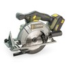Akumuliatorinis diskinis pjūklas HERVIN BATTERY, 20 V, Ø165 mm, pjovimo gylis 38 mm, be akumuliatoriaus, PLCYL-M132