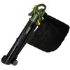 Akumuliatorinis lapų pūstuvas-siurblys HERVIN BATTERY, 40 V, 2x20 V, 210 km/val., 40 l, be akumuliatoriaus, GY2284