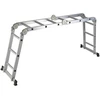 HERVIN Daugiafunkcinės kopėčios AM0216A, 4x4 pakopų, 2240-4610 mm