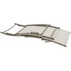 Pliažo gultas NOVELLY HOME, 182x60x34cm,plienas + tekstilenas, kreminės sp., EL-L1016S