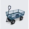 Sodo vežimėlis HERVIN EQUIPMENT, 150 kg, keturratis, plieno tinklelis, 1000×500×530/860 mm, GC-024