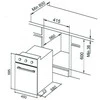 45 cm orkaitė Allenzi KBH-5260 SX
