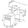 45 cm orkaitė Allenzi KBH-5260 WX
