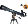 Teleskopas Celestron Astromaster LT 70AZ su telefono adapteriu ir Mėnulio filtru