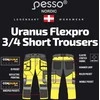 Bridžai Pesso Uranus 135, geltoni (Spandex/Cordura)
