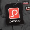 Darbo puskombinezonis Pesso iš Canvas audinio( pilkas)