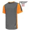 Marškinėliai Pesso BREEZE pilki/oranžiniai