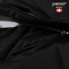 Pašiltinta striukė Pesso NOVA (juoda/geltona)