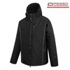 Šilta neperšlampanti Softshell striukė Pesso Otava, juoda