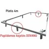 Pamatas 4m pločio, Šiltnamio ilgis: Šiltnamio ilgis 12m