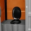 Plastikinis biotualeto rezervuaras su dangčiu PILKAS GRANITAS 260L