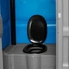 Plastikinis biotualeto rezervuaras su dangčiu PILKAS GRANITAS 260L