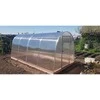 Šiltnamis SVAJONĖ MINI (plotis 1,65m) danga 6mm, Šiltnamio ilgis: Šiltnamio ilgis 8m