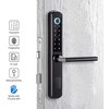 Digitalas Išmani durų spyna DIGI A210 TTLock (juoda) su 3585 užraktu Bluetooth. įvairaus tipo durims. lauko sąlygoms