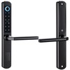 Digitalas Išmani durų spyna DIGI A210 TTLock (juoda) su 3585 užraktu Bluetooth. įvairaus tipo durims. lauko sąlygoms