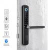 Digitalas Išmani durų spyna DIGI A210 TTLock (juoda) su 3585 užraktu Bluetooth. įvairaus tipo durims. lauko sąlygoms