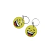 Digitalas ISO 125 kHz 64bit atstuminis žetonas-pakabukas su Emoji šypsena (Smyle) vaikams, 20vnt