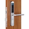 Digitalas Komplektas Išmani durų spyna DIGI A210 TTLock 6085 (sidabrinis) su G2 valdikliu