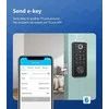 Digitalas Komplektas Išmanioji durų spyna DIGI R10 TTLock (juoda) su G2 valdikliu