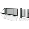 Digitalas Komplektas RACK-METAL-1000 plieno krumpliastiebis stumdomai vartų automatikai. ilgis 1 metras, 6 m (6 x 1000 mm)