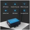 Digitalas LoRa-GW-1 Bluetooth-WIFI valdiklis prie išmanių LoRa spynų nuotoliniam valdymui per WIFI arba internetą