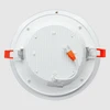 Įmontuojamas apvalus LED šviestuvas su stiklu "MODOLED" 18W