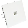 Tope Lighting Baltas telefono lizdas "BORA" (be rėmelio)