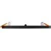 Tope Lighting Įmontuojama apvali juoda LED panelė su susiaurėjančiais kraštais "RUBI" 14W-3000K