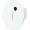 Tope Lighting Įmontuojamas apvalus baltas LED laiptų šviestuvas su dienos šviesos ir IR sensoriumi "PORTOSENS" 1,5W (LI)