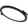 Tope Lighting Įmontuojamas apvalus juodas LED šviestuvas "SPLIT" 16W-4000K