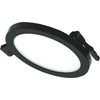 Tope Lighting Įmontuojamas apvalus juodas LED šviestuvas "SPLIT" 8W-4000K