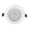 Įmontuojamas apvalus metalinis LED šviestuvas "LENS" 5W