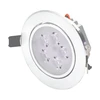 Įmontuojamas apvalus metalinis LED šviestuvas "LENS" 5W