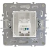 Tope Lighting Pilkas telefono lizdas "BORA" (be rėmelio)