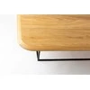 Kavos staliukas Soap Natural, 120cm, ąžuolo faneruotė
