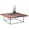 Kavos staliukas Soap Walnut, 120cm, ąžuolo faneruotė