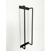 Rankšluosčių lentynėlė 50cm, metalas, juoda