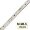 20W LED juosta šiltai balta 24V 120 LED/M 2400 lm/M