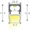Baldinis šviestuvas HN-81001, 10W