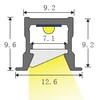 Baldinis šviestuvas HN-81014, 10W