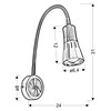 Candellux Sieninis šviestuvas 5591-84470