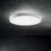 Lubinis šviestuvas Ideal Lux 44W ceiling lamp with 1 light HALO, 3000K, baltas